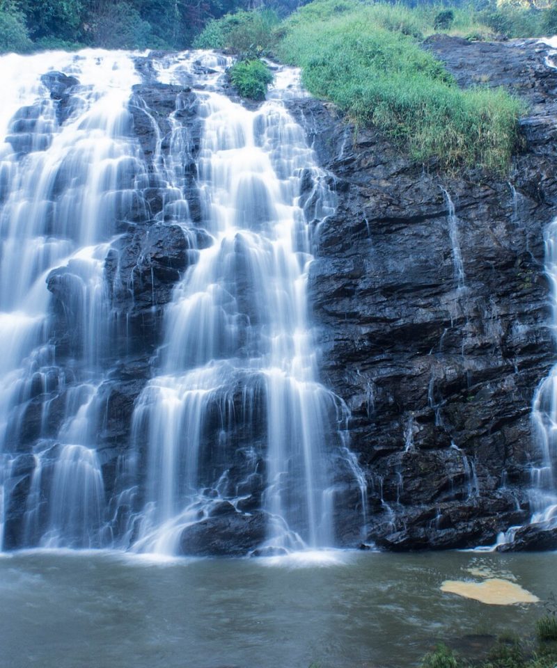 Abbey Falls in Madikeri , Coorg