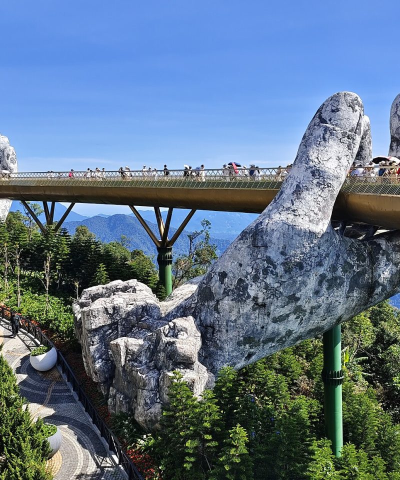 Golden Bridge at Ba Na Hills