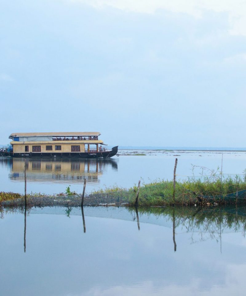 Houseboat on the Kerala backwaters