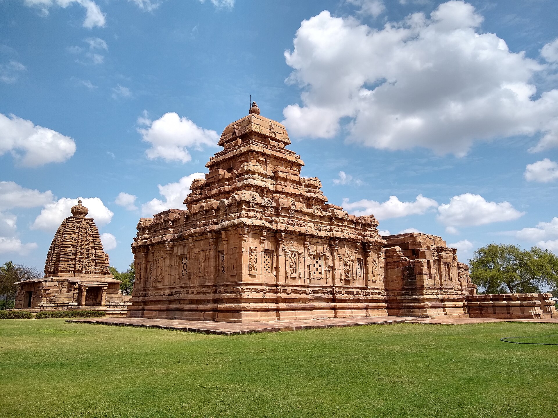 Sangameshwar Temple, Pattadakal, Karnataka, India