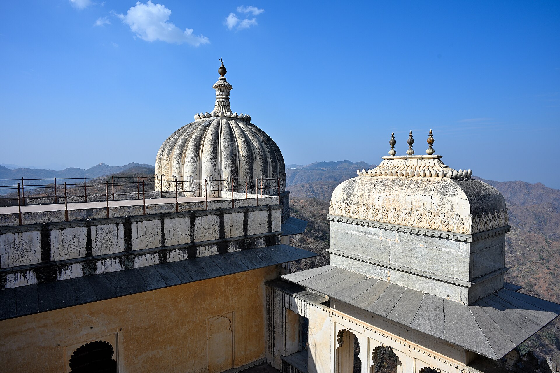 Scenic view of The Badal Mahal
