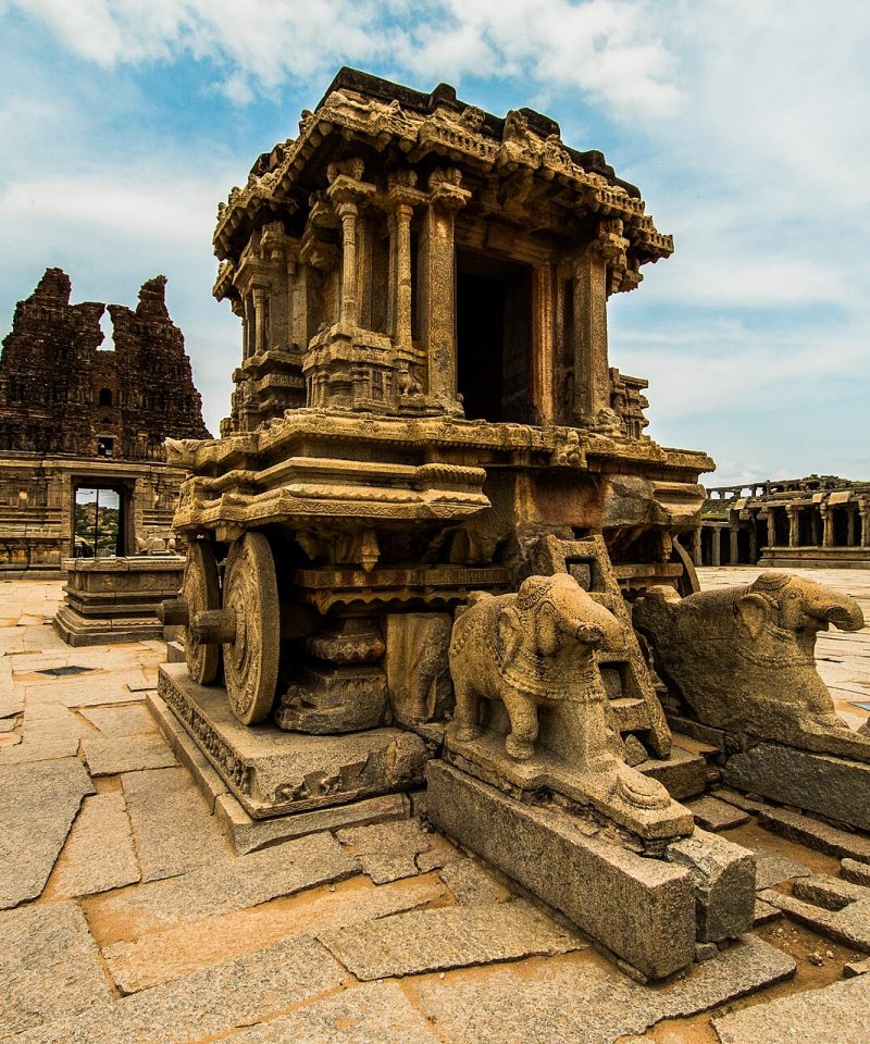 Stone Chariot of Vitthala Temple, Hampi